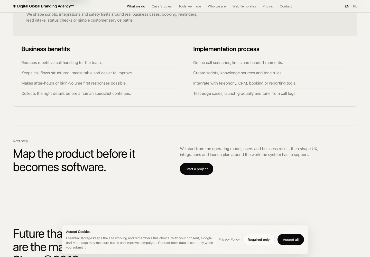 AI voicebot platform for companies across industries — One voice platform adapted to every industry 1